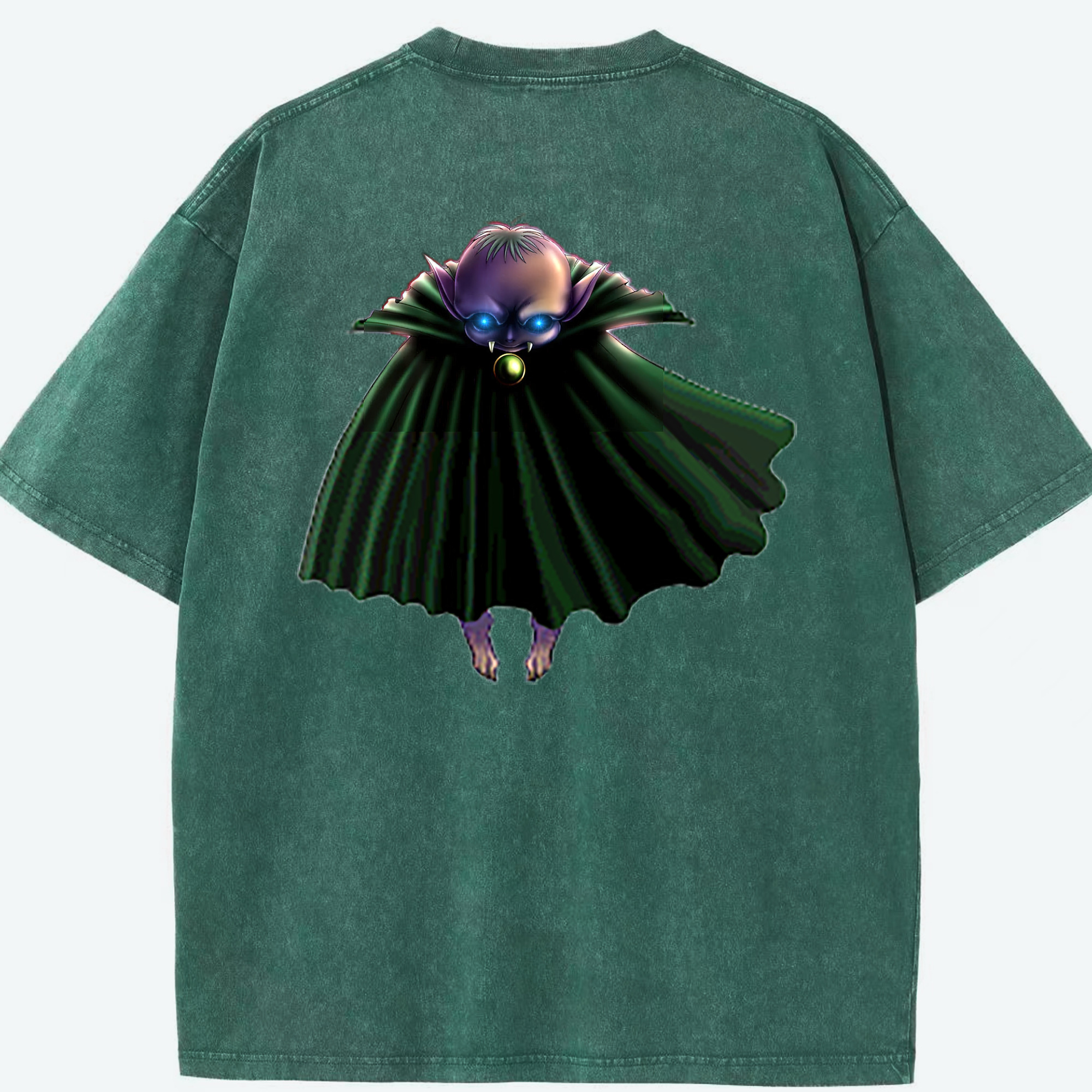 （画像用） 遊☆戯☆王 Yu-Gi-Oh! 綿100% ヴィンテージ風 半袖Tシャツ（背面プリント）
